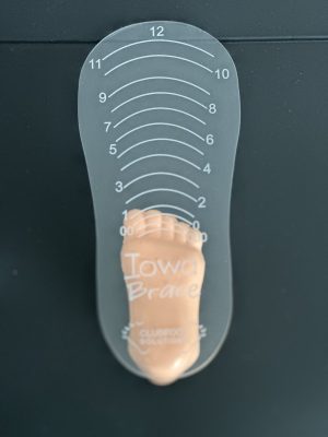 Iowa Brace for Clubfoot clinic 1