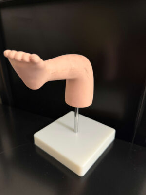 Rubber Clubfoot Legs